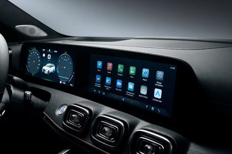 На большом экране